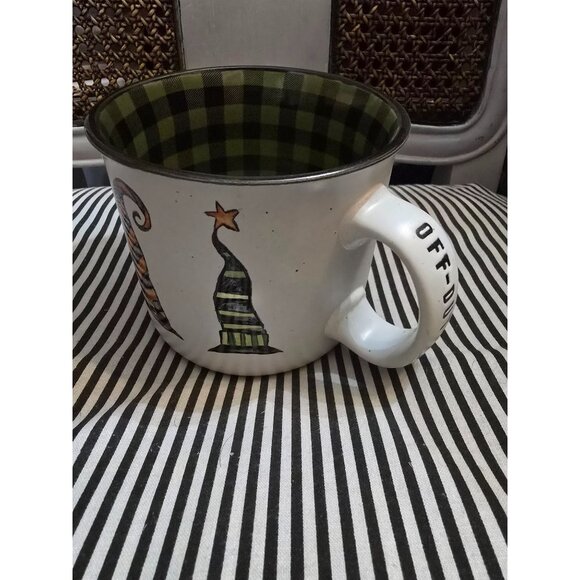 Cobwebs & Cauldrons Witch Hat Whimsical Halloween Coffee Mug Homegoods - Picture 3 of 9
